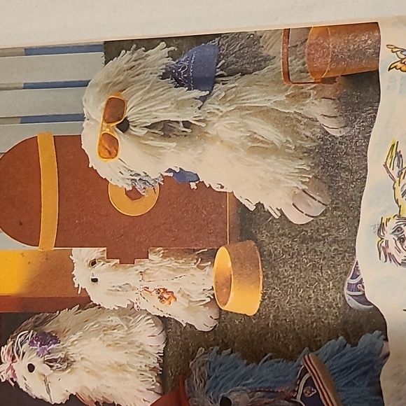 The Shaggy Dog McCalls Sewing Pattern 2627 Stuffed Toy - Picture 2 of 8